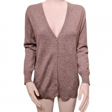Gretna Green Ladies V-Neck Cardigan in Grey
