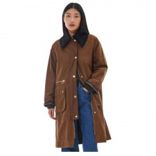 Barbour Ladies Townfield Wax Jacket in Tan