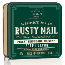 The Scottish Fine Soap Company Rusty Nail Soap Tin 100g