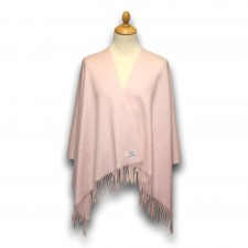 Lona Scott 100% Cashmere Stole in Soft Pink