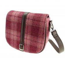 Harris Tweed 'Beauly' Shoulder Bag - Salmon Pink