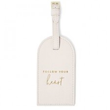 Katie Loxton Luggage Tag 'Follow Your Heart'