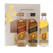 Johnnie Walker Taster Triple Pack Blended Scotch Whisky Selection 5cl