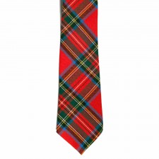 Boys Royal Stewart Tartan Tie