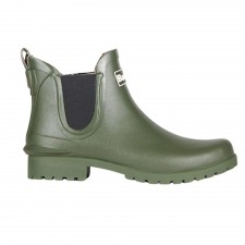 Barbour Ladies Wilton Wellingtons in Olive