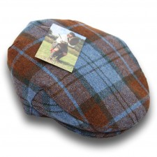 Mens Rob Roy Tartan Flat Cap UK S