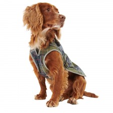 Barbour Tartan Waterproof Dog Coat in Classic Tartan