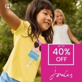 up to 40% Off Joules