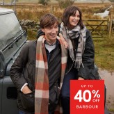 up to 40% Off Barbour