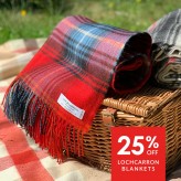 25% Off Lochcarron Cashmere Blankets