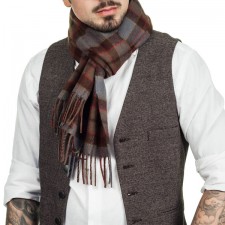 Outlander Jamie 'Fraser' Tartan Scarf 100% Lambswool