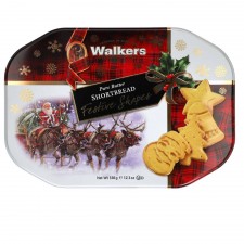 Walkers Shortbread Festive Shapes Tin 350g