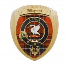 Weymss Clan Crest Wall Plaque