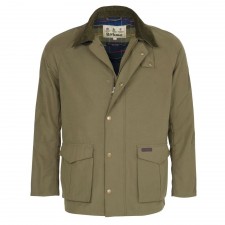 Barbour Clayton Mens Casual Jacket In Olive UK L