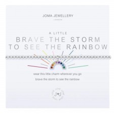 Joma Jewellery A Little 'Brave The Storm To See The Rainbow' Bracelet