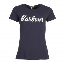Barbour Ladies Rebecca Navy T-Shirt 
