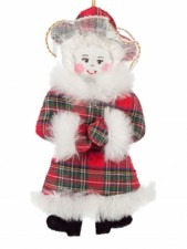 Mrs Claus Christmas Tree Decoration