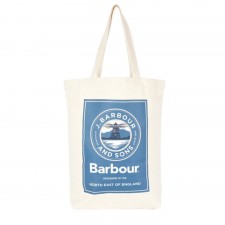 Barbour Cobham Canvas Tote Bag in Ecru