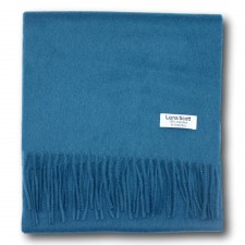 Lona Scott 100% Cashmere Scarf in Teal