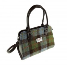 Harris Tweed Midi Tote Bag Findhorn in  MacLeod Tartan 