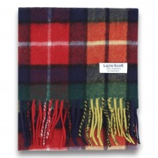 Lona Scott Childrens 100% Cashmere Scarf in Buchanan Tartan