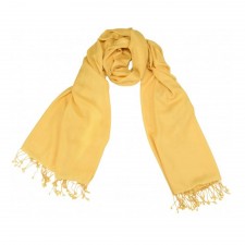 Gretna Green Yellow Cashmere Stole