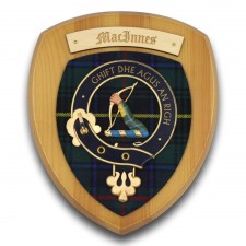 MacInnes Clan Crest Wall Plaque