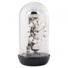 Hermle Black Finish Skeleton Table Clock