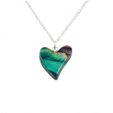 Heathergems Quirky Heart Pendant