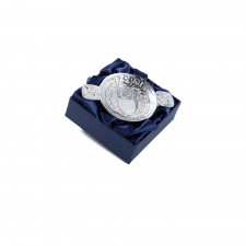 Pewtermill 3 inch 'Welcome Beloved Child' Mini Quaich