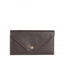 Barbour Ladies Leather Travel Purse in Brown