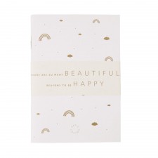 Katie Loxton Due Pack Of Notebooks - White Sunshine