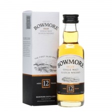 Bowmore 12 Year Islay Single Malt Scotch Whisky 5cl