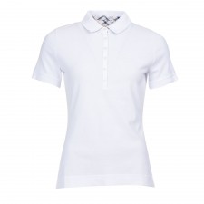 Barbour Ladies Prudhoe Polo White