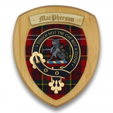 MacPherson Clan Crest Wall Plaque