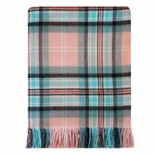 Diana Princess of Wales Memorial Rose Tartan Lambswool Stole