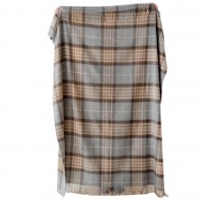 The Tartan Blanket Company Large Lambswool Blanket in Mackellar Tartan