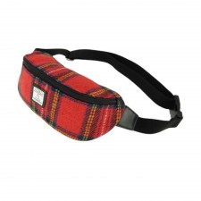 Harris Tweed 'Morar' Belt Bag in Royal Stewart Tartan