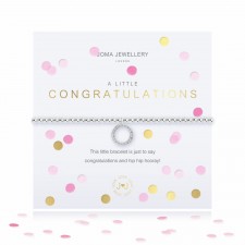 Joma Jewellery A Little Confetti Congratulations Bracelet
