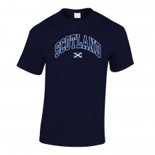 Scotland Harvard Kids T-Shirt In Black