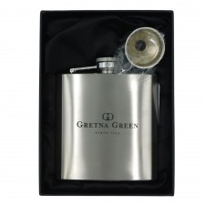 Gretna Green Stainless Steel Hip Flask 6oz