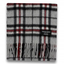 Gretna Green Grey Thomson Tartan Cashmere Scarf