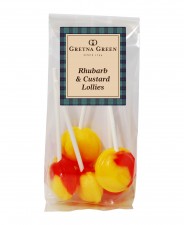 Gretna Green Rhubarb & Custard Mega Lollies Pack Of 5