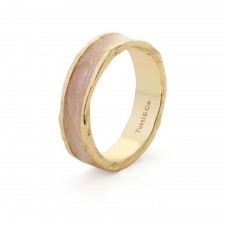 Tutti & Co Pearl Enamel Ring Gold