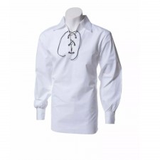 Boys Highlander Shirt in White