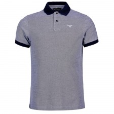 Barbour Mens Sports Polo Mix in Midnight UK S