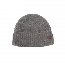 Barbour Mens Carlton Beanie in Grey