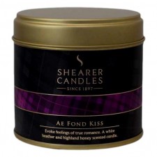 Shearer Candles Large Candle Tin in Ae Fond Kiss