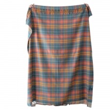 The Tartan Blanket Company Large Lambswool Blanket in Antique Buchanan
