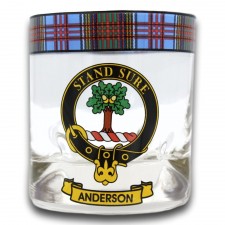 Anderson Clan Whisky Glass